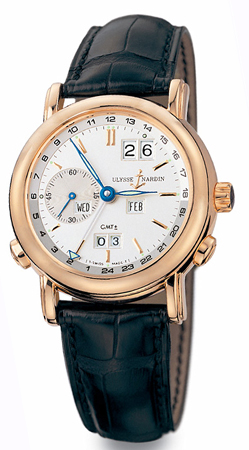 Ulysse Nardin 326-22 GMT +/- Perpetual 38.5mm replica watch - Click Image to Close